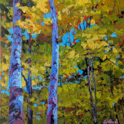 Birch And Bright Light