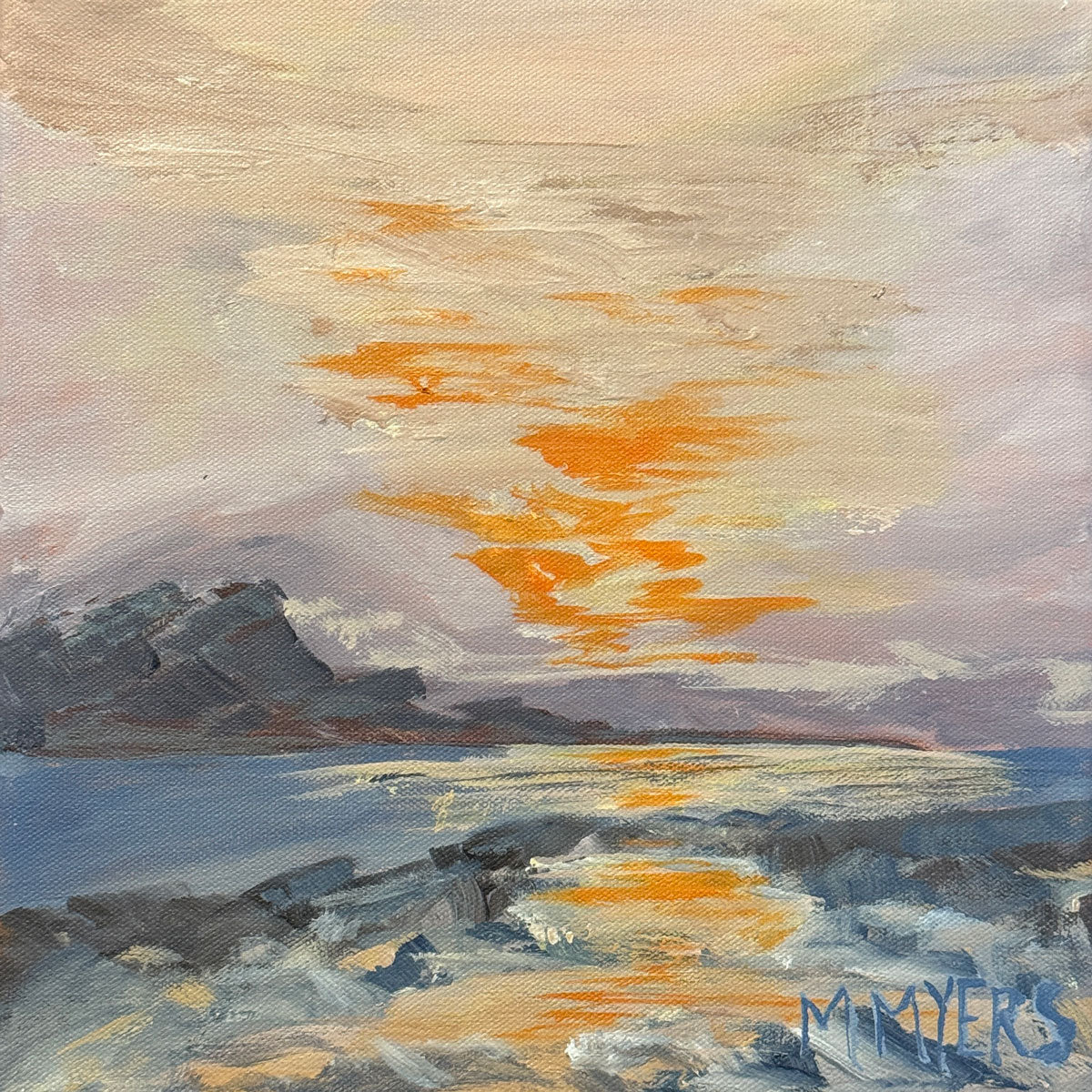 Sundown At West Coast