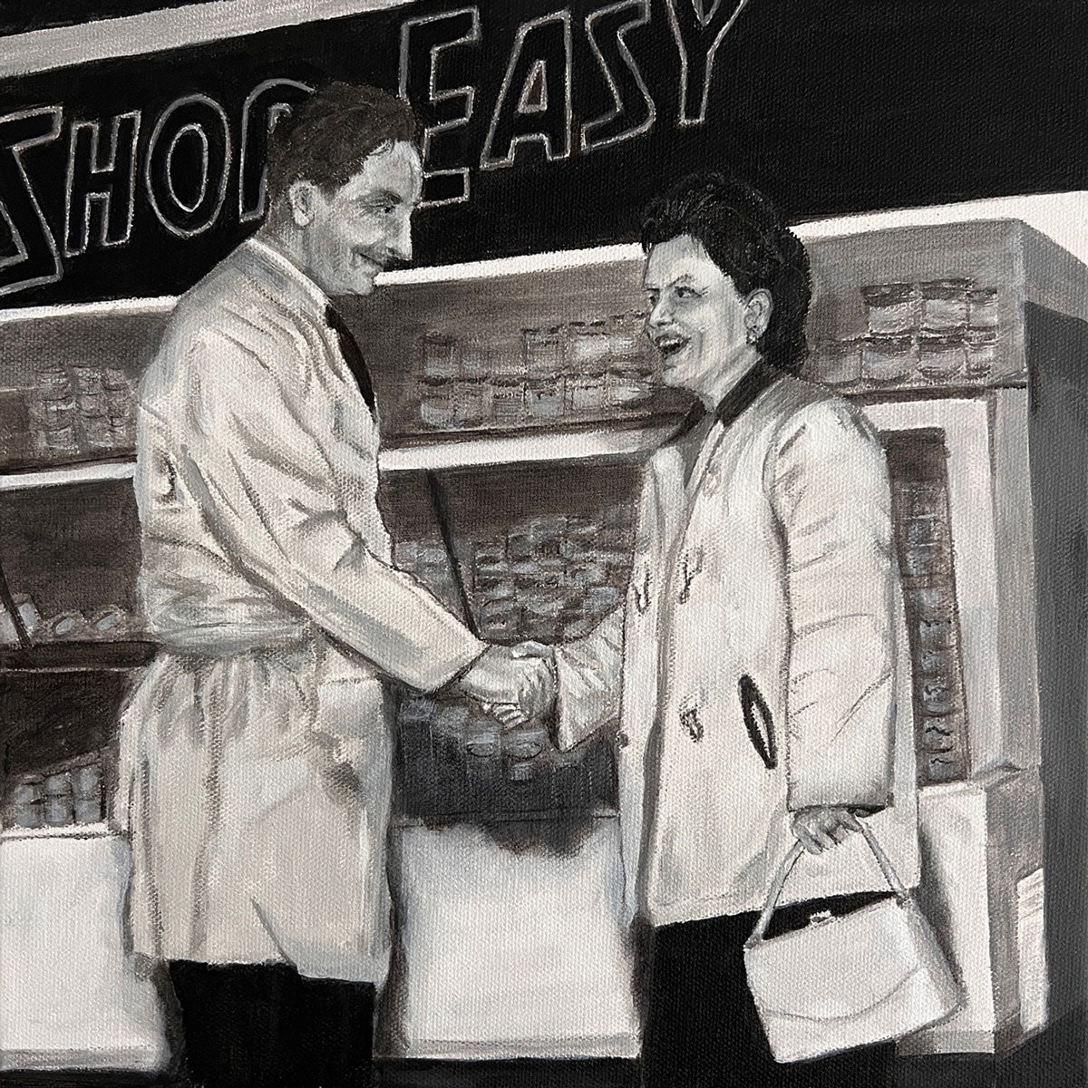 Sweepstakes Winning Handshake