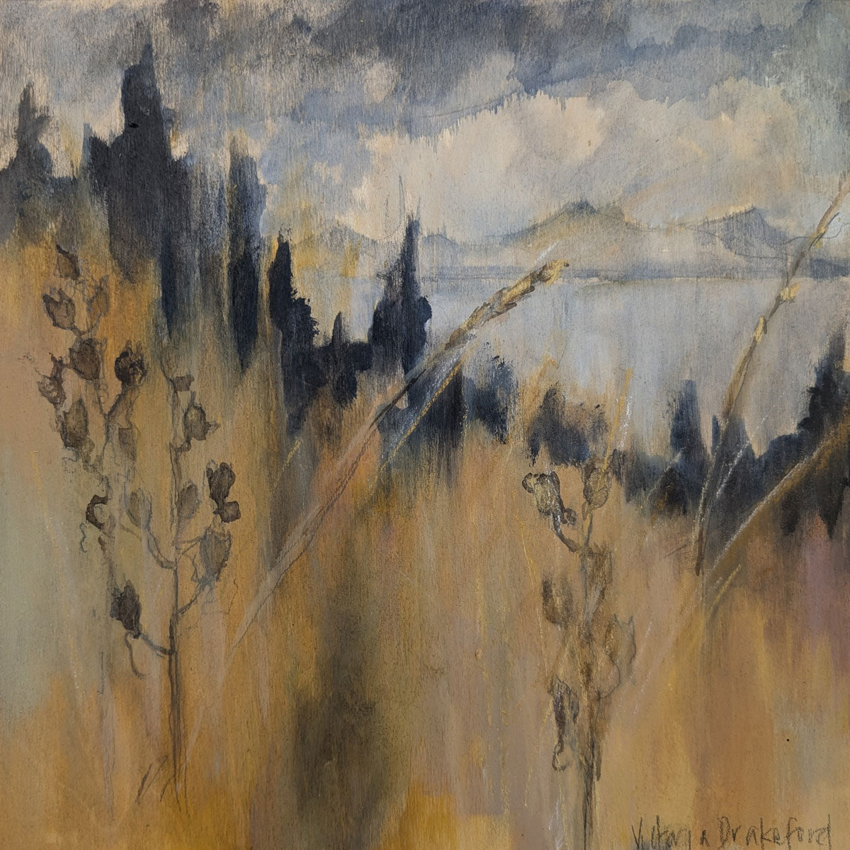 Walking To Sketch September Camas