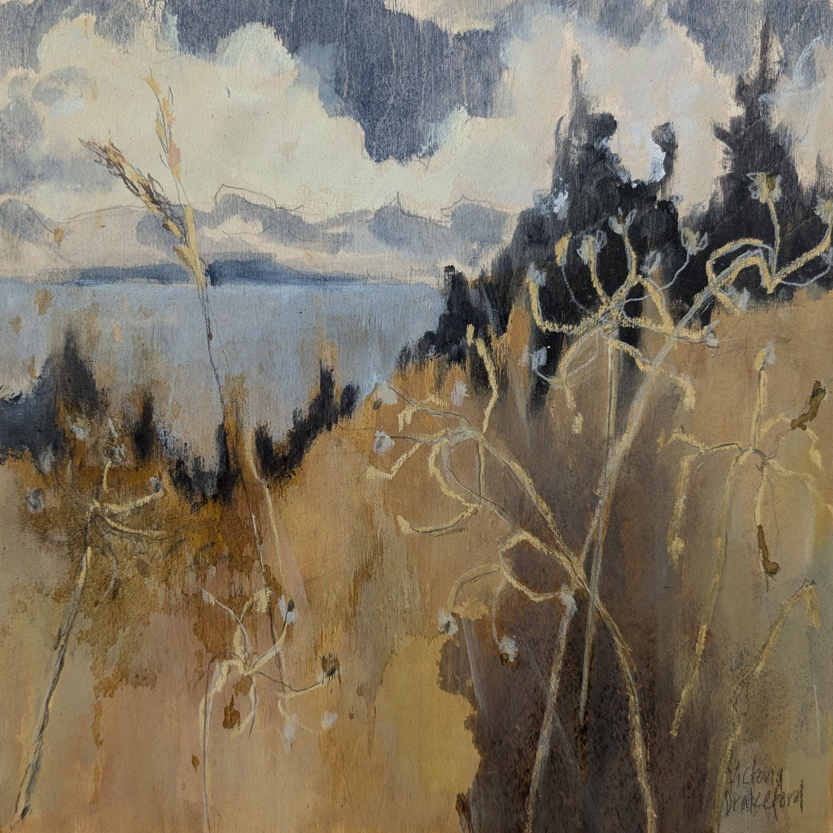 Walking To Sketch September Nodding Onion